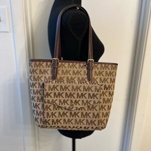 Michael Kors Brown Tote Bag
